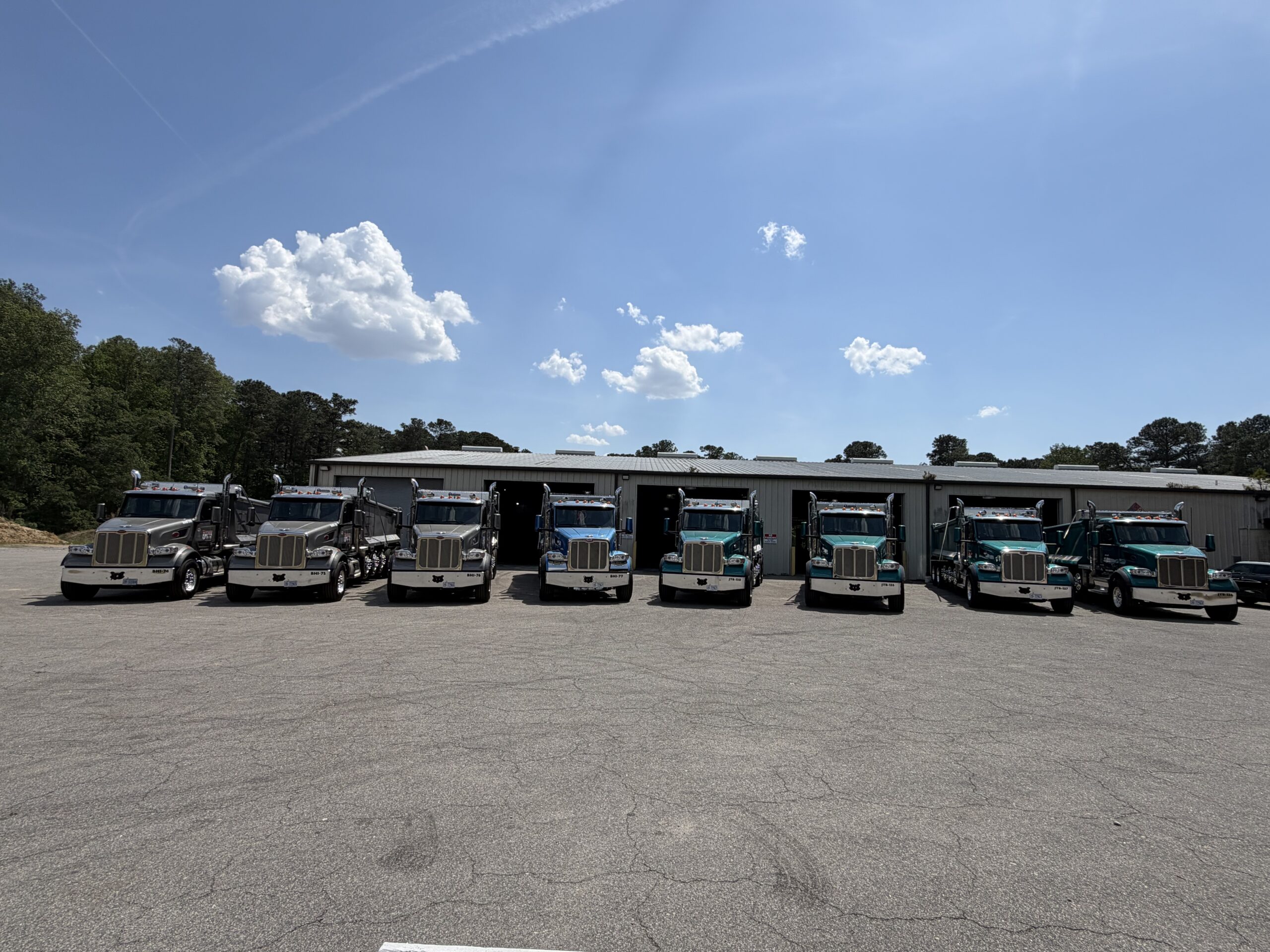 Heavy hauling support for construction projects in Eastern NC